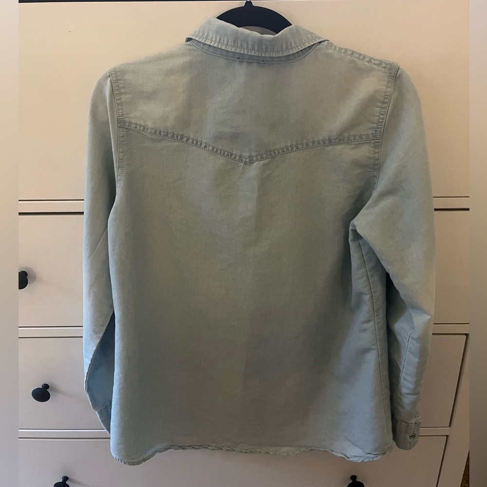 Denim button up - Picture 2 of 2